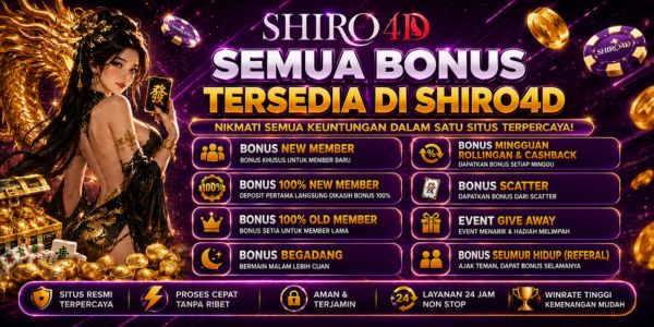 SHIRO4D BONUS TELEGRAM